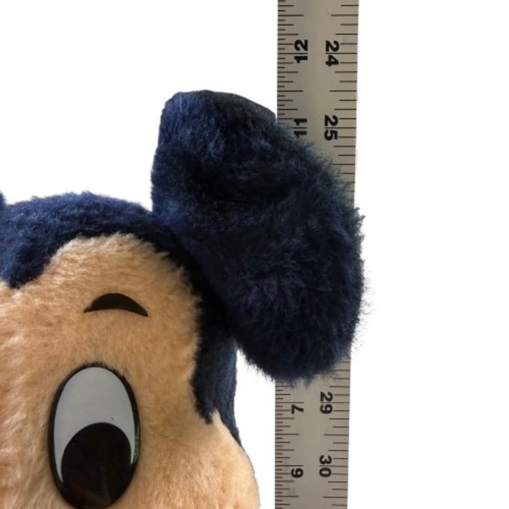 Vintage Disney Mickey Mouse 11" Plush Walt Disney Distributing Co Stuffed Animal - Picture 10 of 11